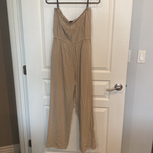 Forever 21 sleeveless wide leg pants jumpsuit - Picture 2 of 4